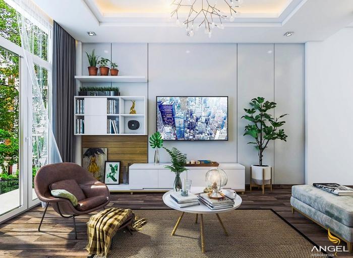 Phòng sinh hoạt cho những căn nhà phố