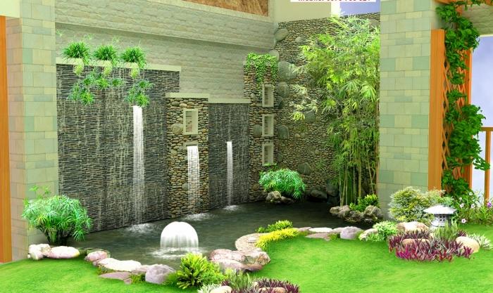 Sân nhà cần phải bố trí hợp lý