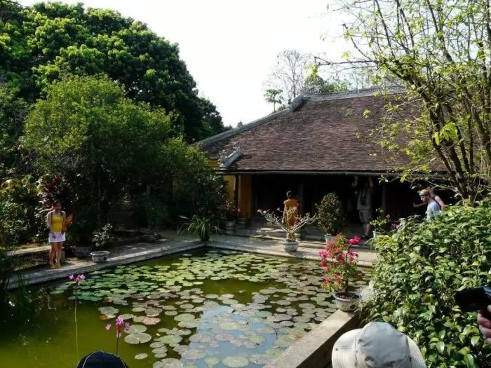 Không gian nhà vườn Huế