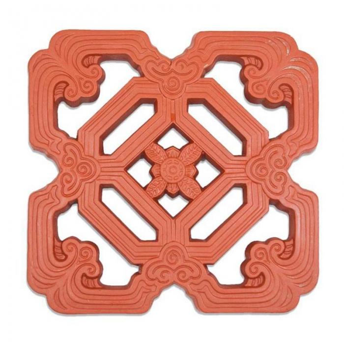 Gạch bông gió làm bằng đất nung