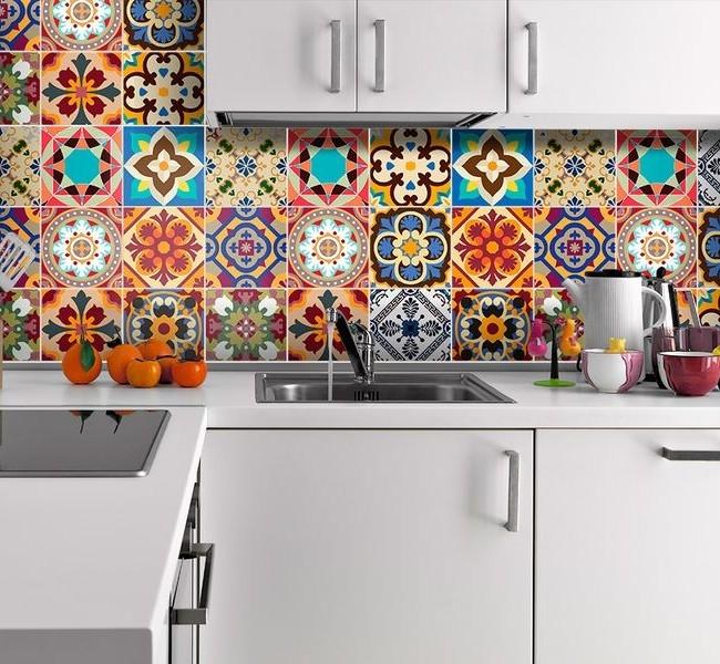 Kích thước gạch bông ốp bếp