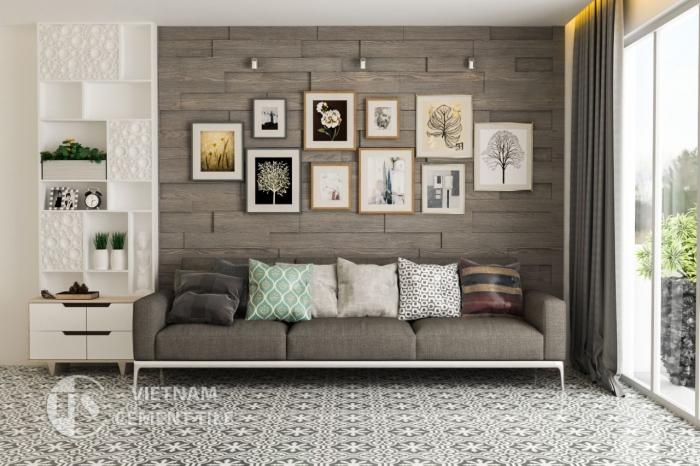 Phụ thuộc vào diện tích phòng để chọn kích thước gạch bông