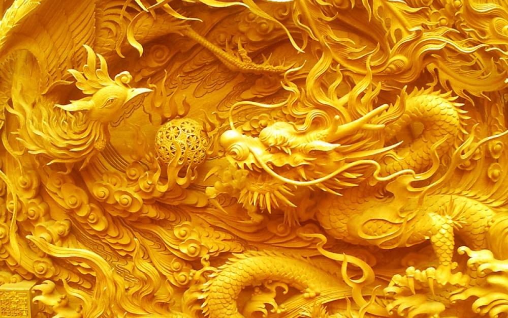 Long Phượng sum vầy là nội dung tranh 3D được nhiều người yêu thích