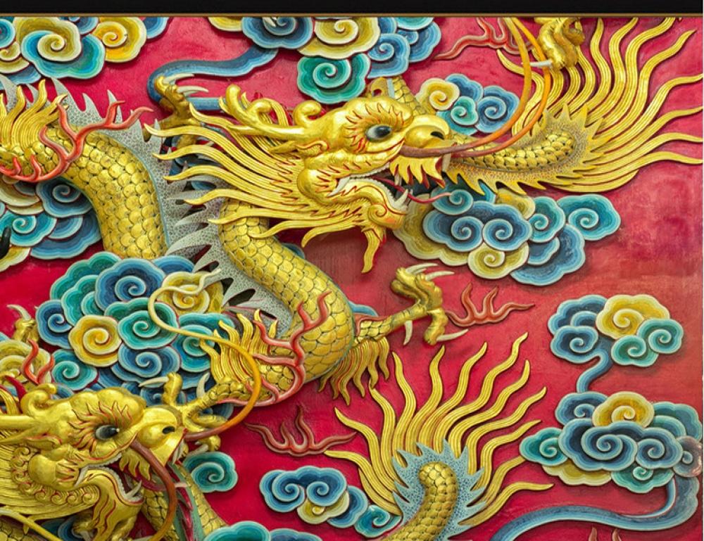 Tranh rồng nên được đặt ở phòng khách, nơi hội tụ nhiều dương khí