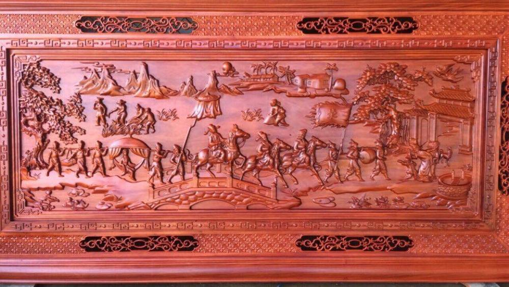 Tranh vinh quy bái tổ thể hiện được những nét đẹp văn hóa Việt