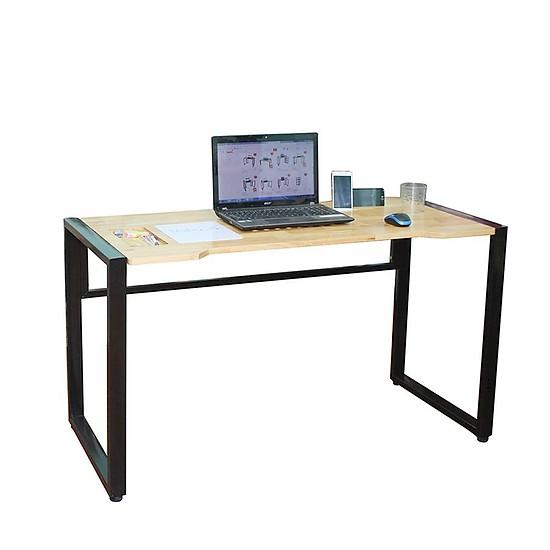 Bàn làm việc thông minh đơn giản được làm từ chất liệu gỗ